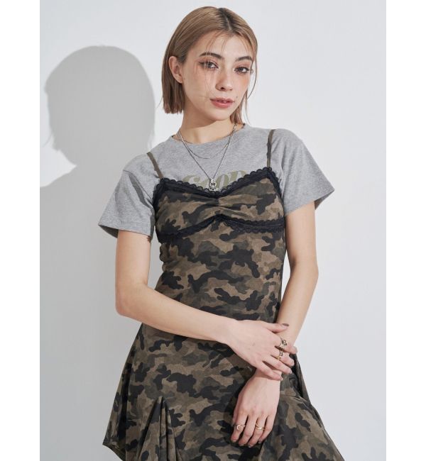 EVRIS「ジャストサイズグラフィックＴシャツ」|Tシャツ・カットソー|