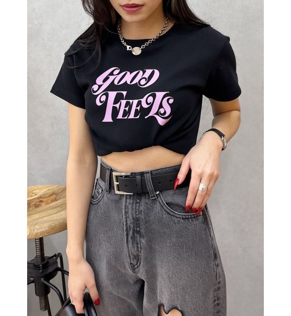 EVRIS「ジャストサイズグラフィックＴシャツ」|Tシャツ・カットソー|