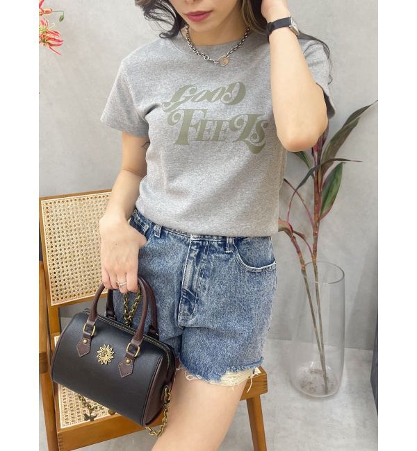 EVRIS「ジャストサイズグラフィックＴシャツ」|Tシャツ・カットソー|