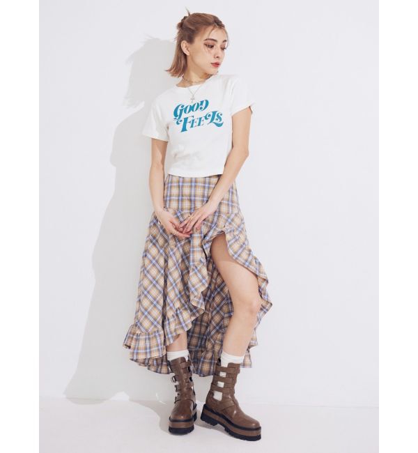 EVRIS「ジャストサイズグラフィックＴシャツ」|Tシャツ・カットソー|