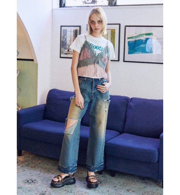 EVRIS「ジャストサイズグラフィックＴシャツ」|Tシャツ・カットソー|