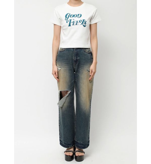 EVRIS「ジャストサイズグラフィックＴシャツ」|Tシャツ・カットソー|