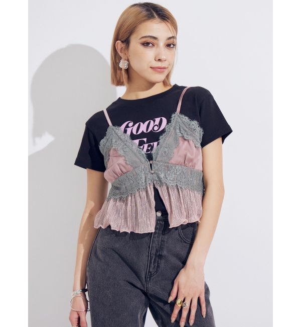 EVRIS「ジャストサイズグラフィックＴシャツ」|Tシャツ・カットソー|