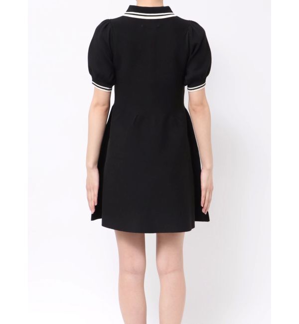 jouetie「ニットポロミニワンピース」|ワンピース|