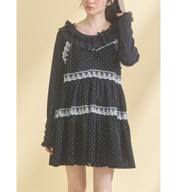 merry jenny「dotベビードール」|その他|ブラック