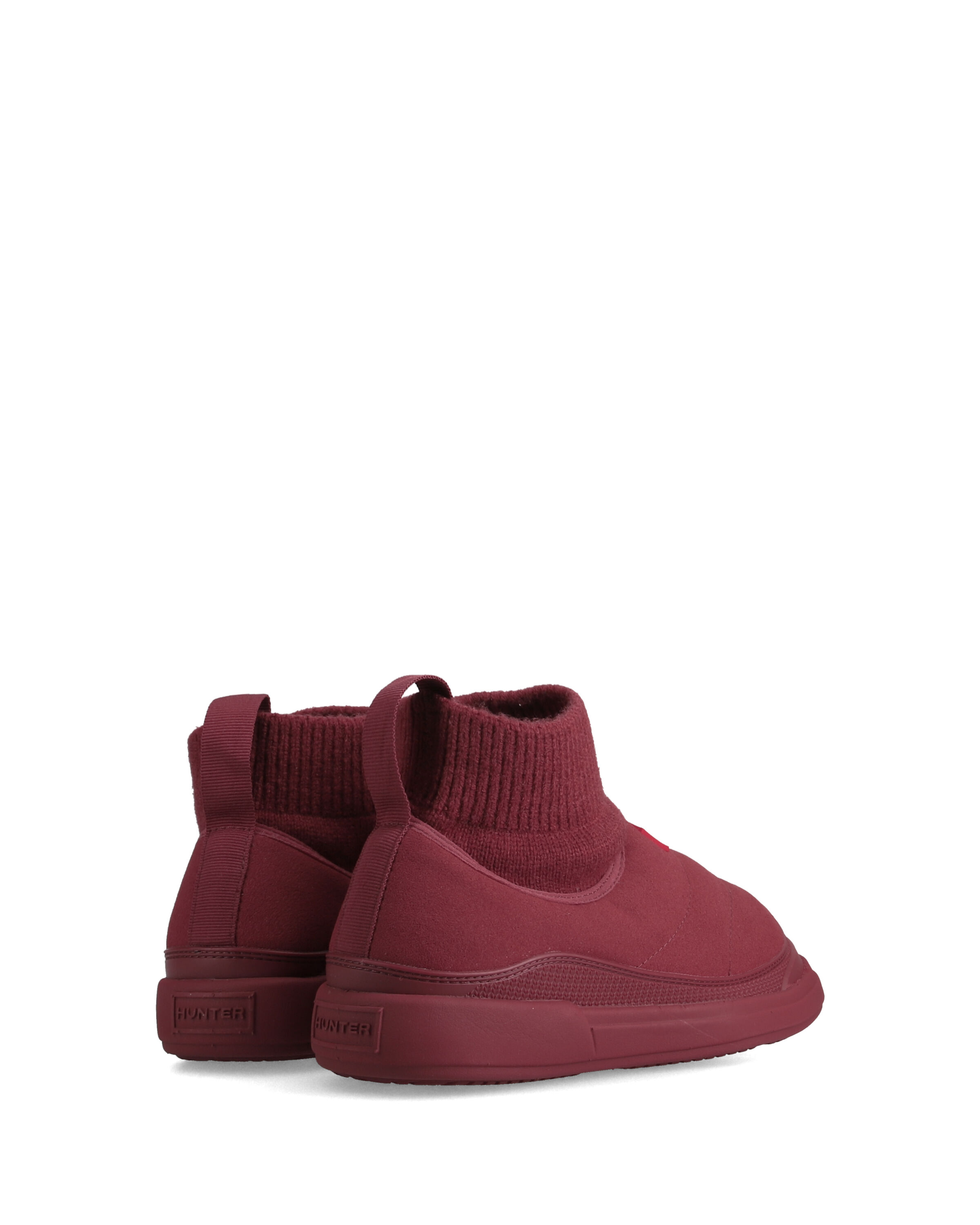 HUNTER「ユニセックス イン/アウト ビーガン スエード ニッテッド カフ ブーツ」|スニーカー|