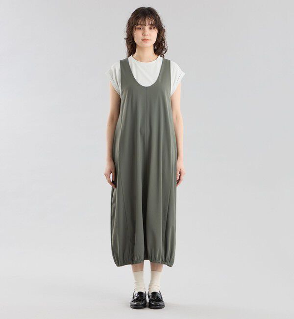 MACKINTOSH PHILOSOPHY「GREY LABEL テックジャージーコクーンワンピース」|ワンピース|