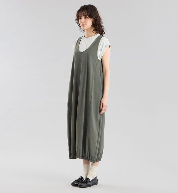 MACKINTOSH PHILOSOPHY「GREY LABEL テックジャージーコクーンワンピース」|ワンピース|