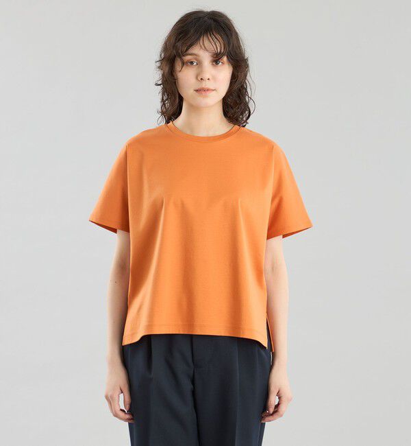 MACKINTOSH PHILOSOPHY「GREY LABEL クールタッチコットン半袖ドルマンTシャツ」|Tシャツ・カットソー|