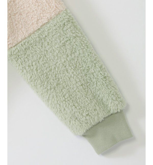 ikka kids「フェイクファー切り替えプルオーバー（120~160cm）」|Tシャツ・カットソー|