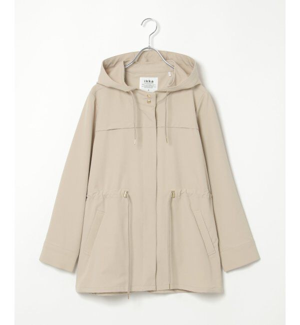 ikka「撥水花粉リリースフードジャケット」|その他|