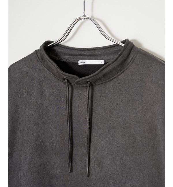 ikka「【抗菌防臭／吸水速乾】GOKU楽スエードルーイカラー」|パーカー|
