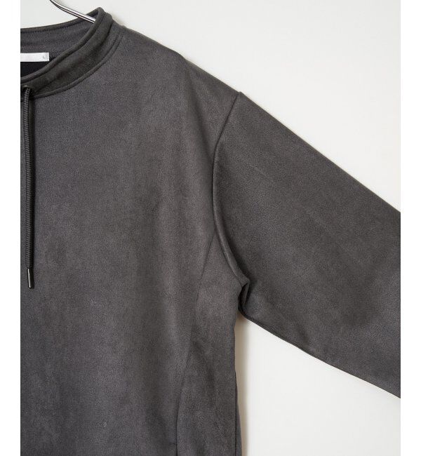 ikka「【抗菌防臭／吸水速乾】GOKU楽スエードルーイカラー」|パーカー|