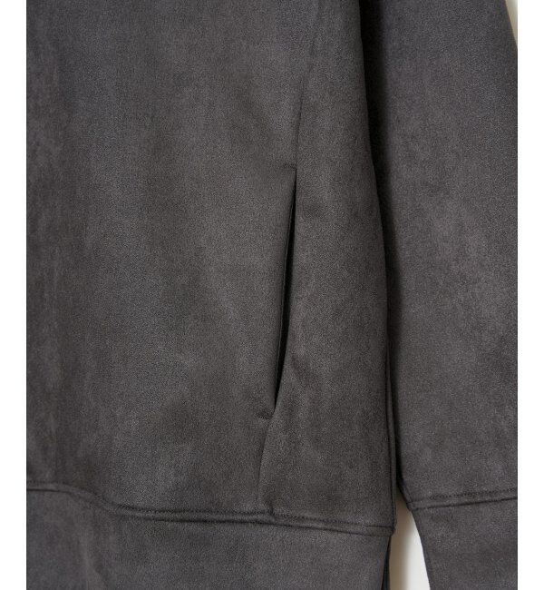 ikka「【抗菌防臭／吸水速乾】GOKU楽スエードルーイカラー」|パーカー|