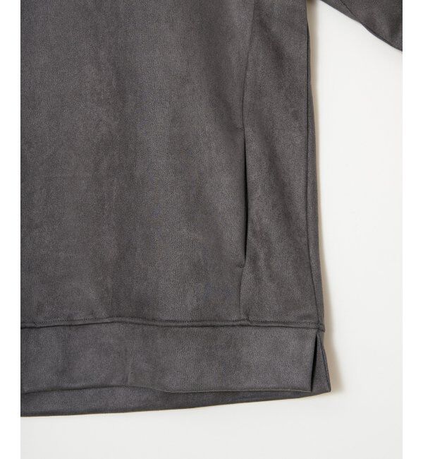 ikka「【抗菌防臭／吸水速乾】GOKU楽スエードルーイカラー」|パーカー|