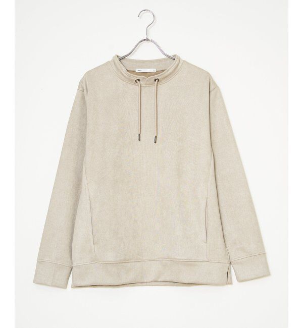 ikka「【抗菌防臭／吸水速乾】GOKU楽スエードルーイカラー」|パーカー|