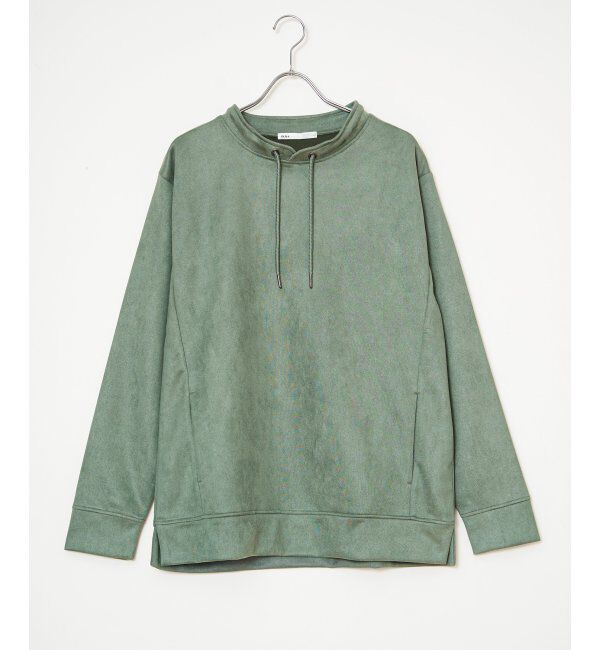 ikka「【抗菌防臭／吸水速乾】GOKU楽スエードルーイカラー」|パーカー|