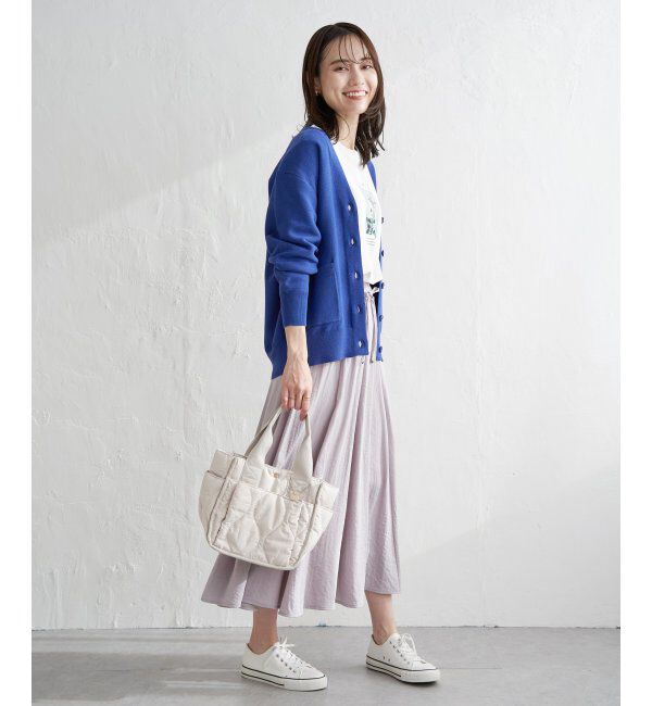 ikka「【洗濯機で洗える】GOKU楽ニットカーディガン」|その他|