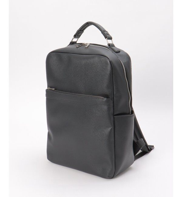 ikka「サフィアーノタッチバックパック」|その他|ブラック