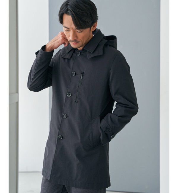 IKKA LOUNGE「２ｗａｙライナーツキフードステンカラー」|その他|