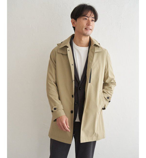 IKKA LOUNGE「２ｗａｙライナーツキフードステンカラー」|その他|