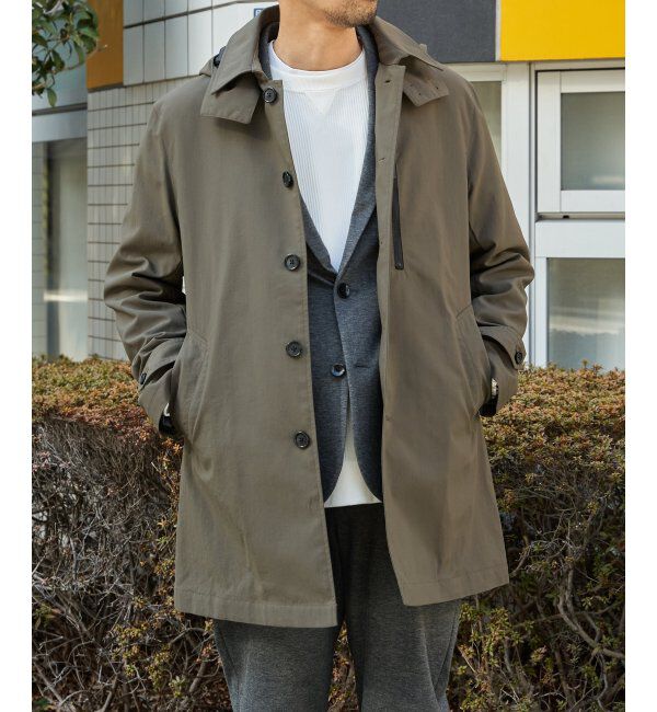 IKKA LOUNGE「２ｗａｙライナーツキフードステンカラー」|その他|