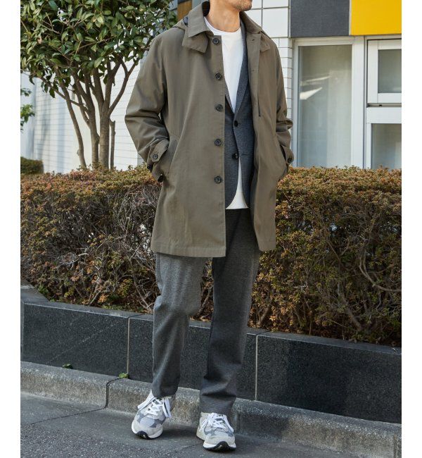 IKKA LOUNGE「２ｗａｙライナーツキフードステンカラー」|その他|