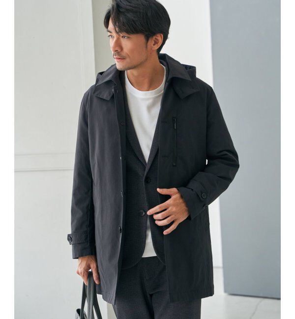 IKKA LOUNGE「２ｗａｙライナーツキフードステンカラー」|その他|