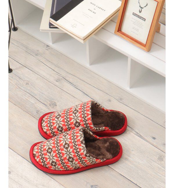 Lbc with Life「ニットスリッパ」|ルームシューズ|レッドケイ