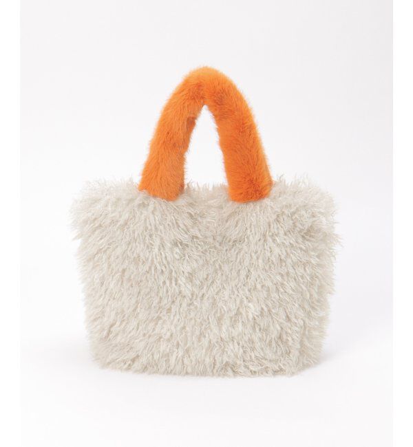 Lbc with Life「エコファーカラー持ち手トートバッグ」|その他|