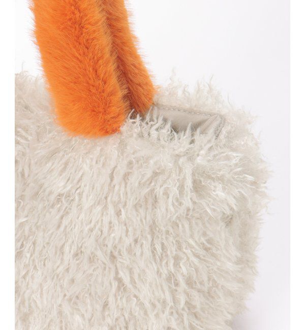 Lbc with Life「エコファーカラー持ち手トートバッグ」|その他|