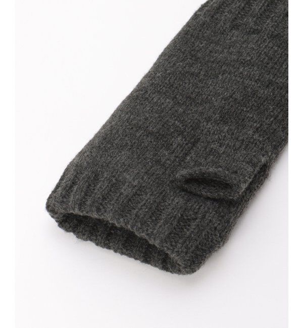 Lbc with Life「ニット指なしグローブ」|手袋|