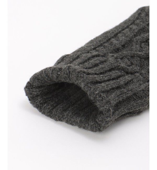 Lbc with Life「ニット指なしグローブ」|手袋|