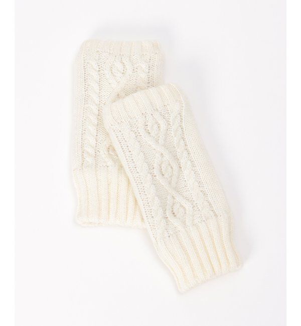 Lbc with Life「ニット指なしグローブ」|手袋|