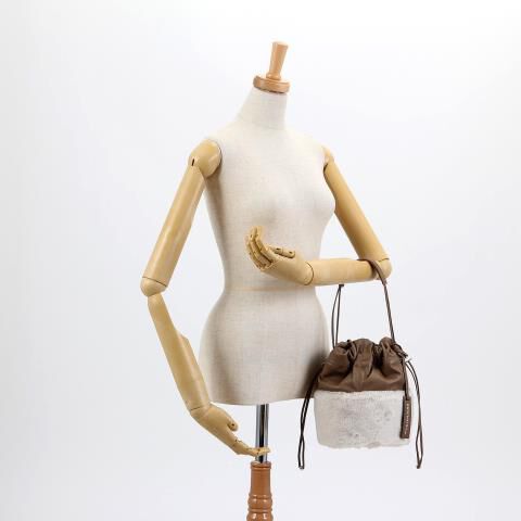 銀座かねまつ「S525535 フェイクファードローコードバッグ」|ショルダー・メッセンジャー|