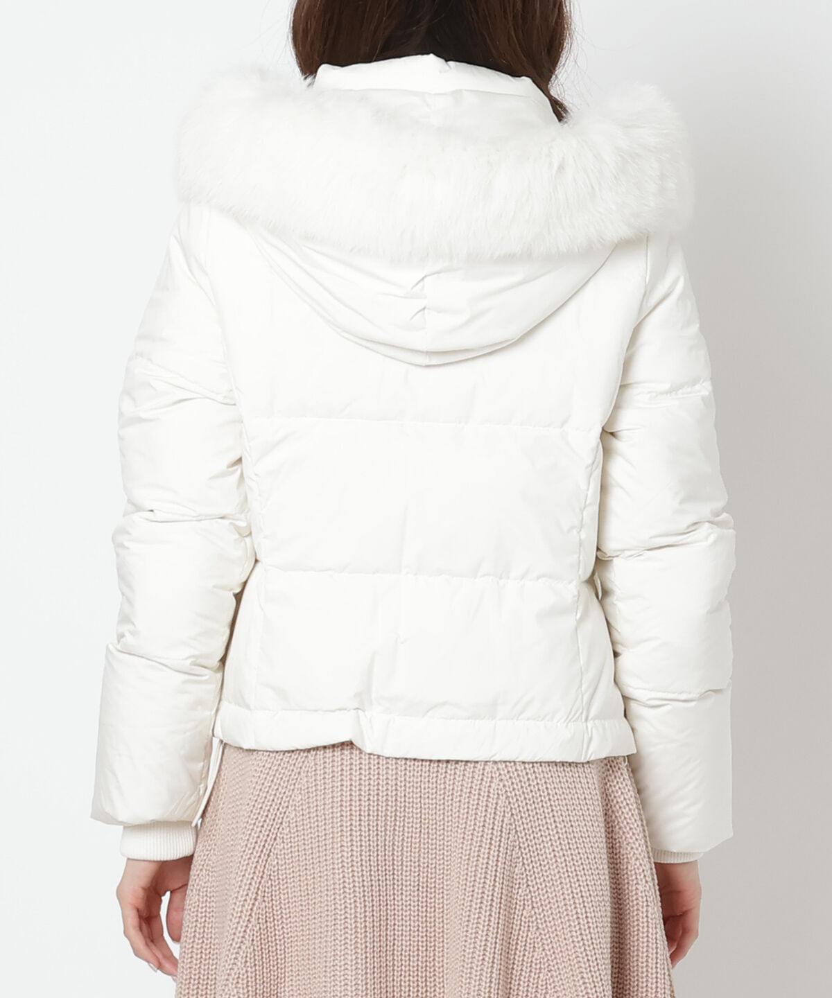 WILLSELECTION「ファー付きショートダウン」|ダウン|