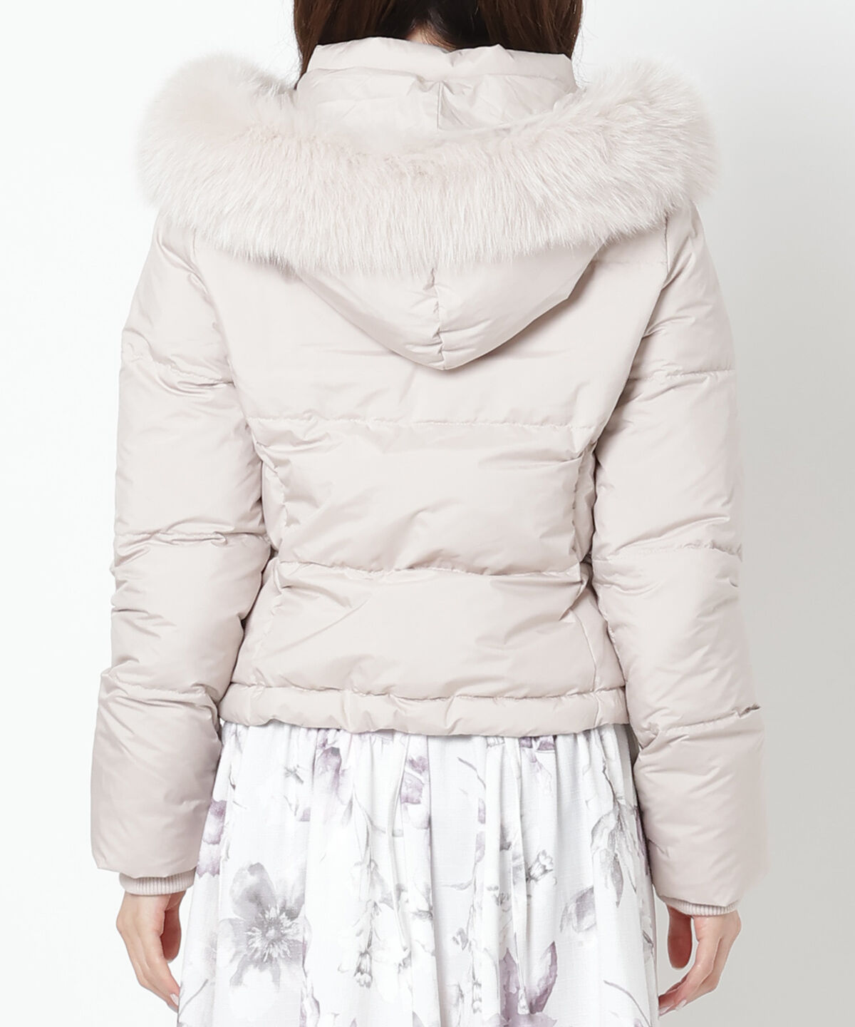 WILLSELECTION「ファー付きショートダウン」|ダウン|