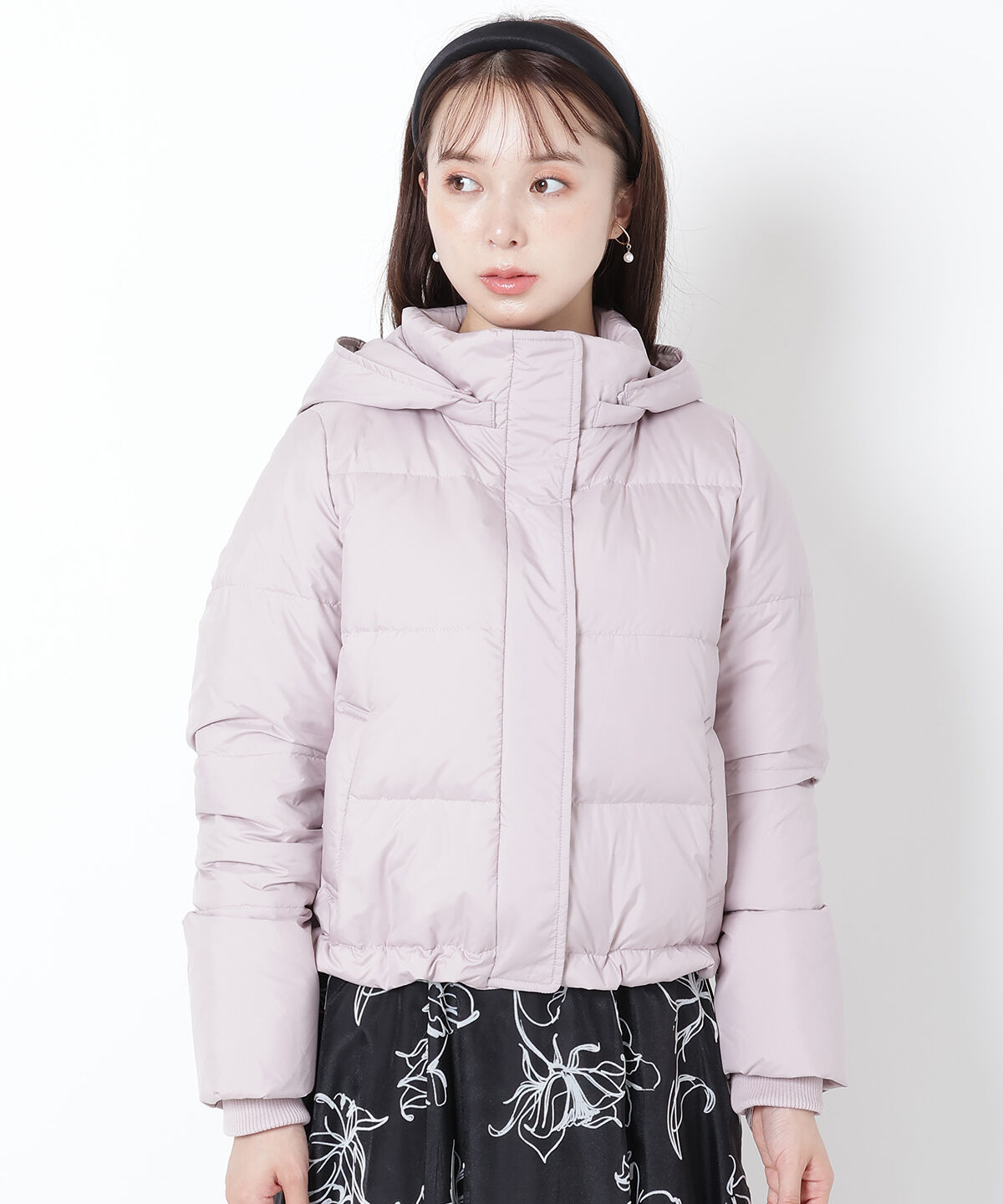 WILLSELECTION「ファー付きショートダウン」|ダウン|