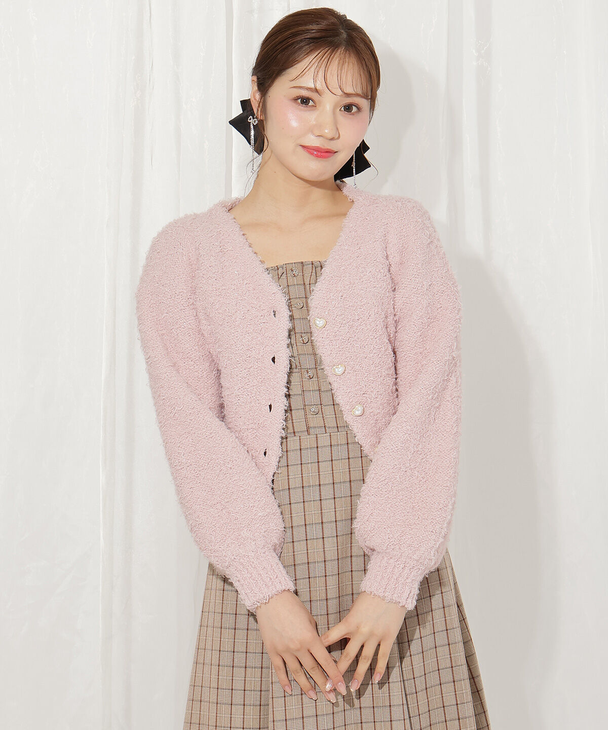 WILLSELECTION「テディヤーンニットカーディガン」|カーディガン|