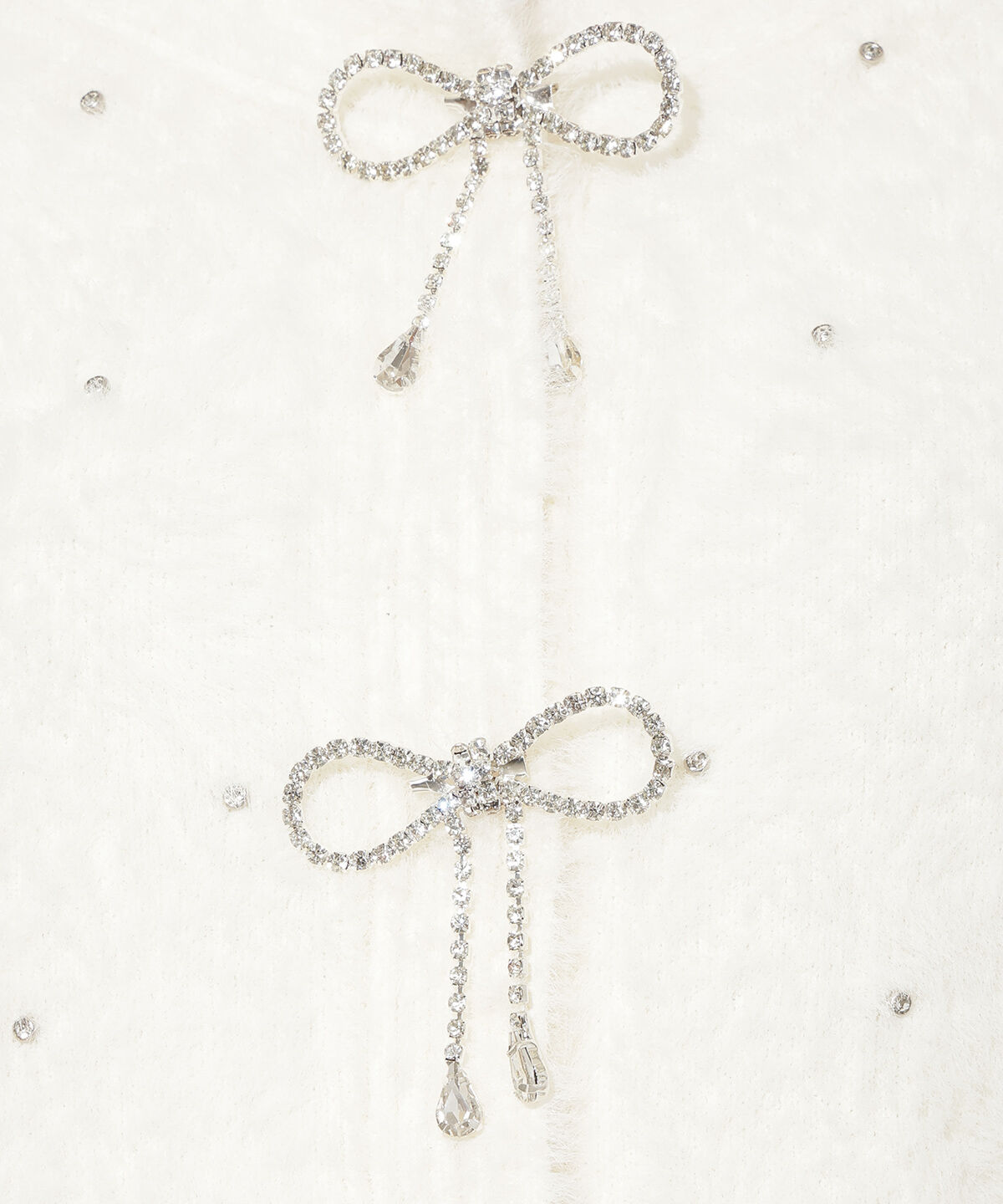 WILLSELECTION「リボンモチーフニットカーディガン」|カーディガン|