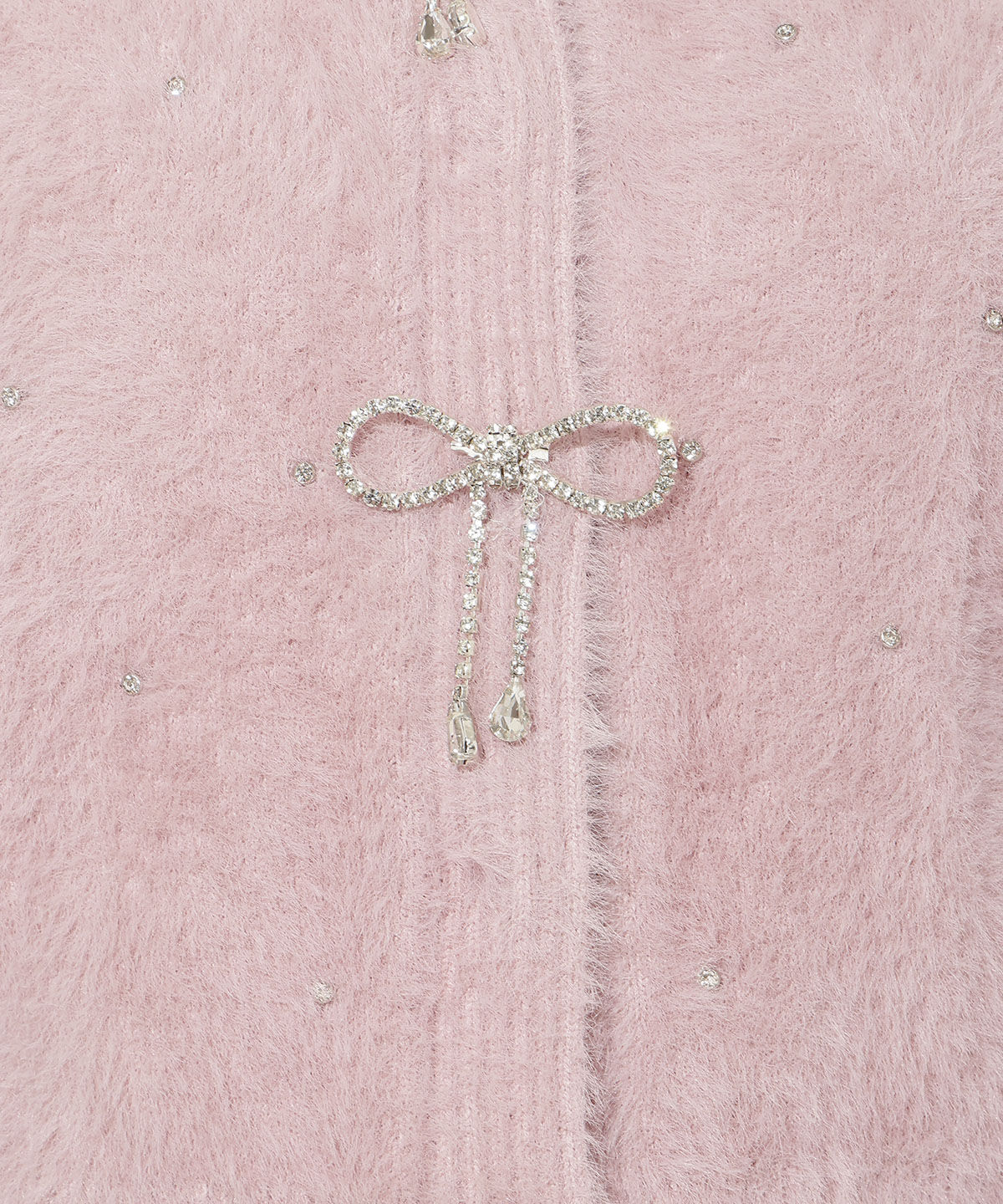 WILLSELECTION「リボンモチーフニットカーディガン」|カーディガン|