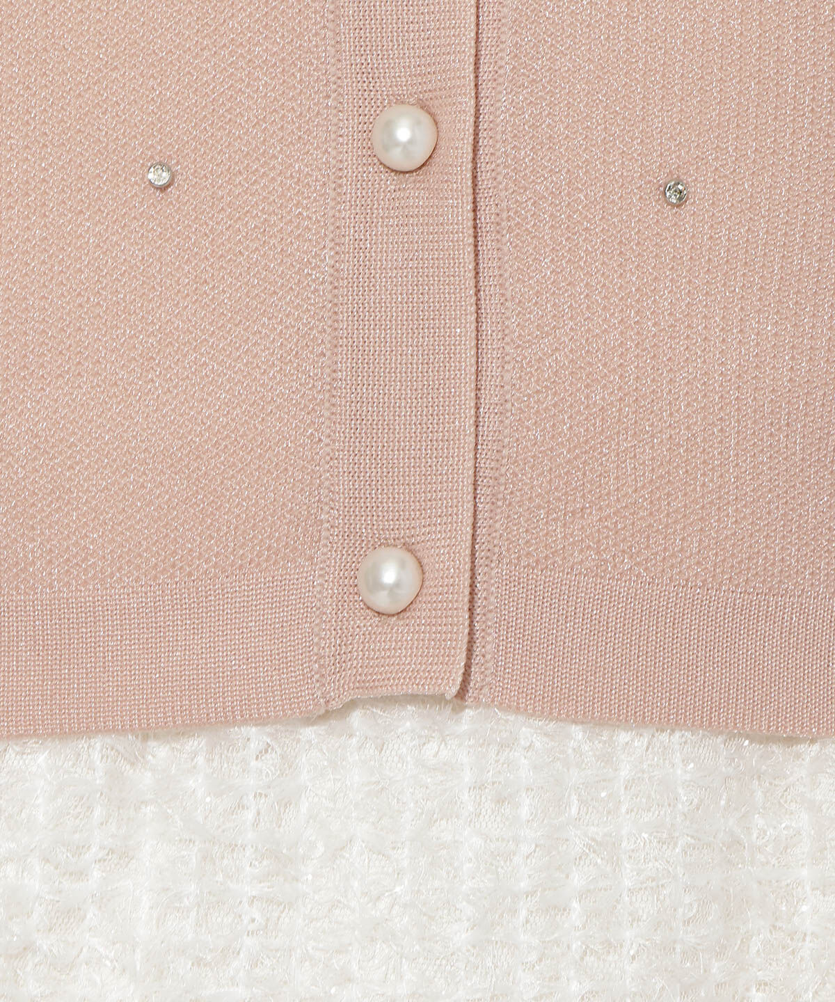 WILLSELECTION「フラワーモチーフニットカーディガン」|カーディガン|