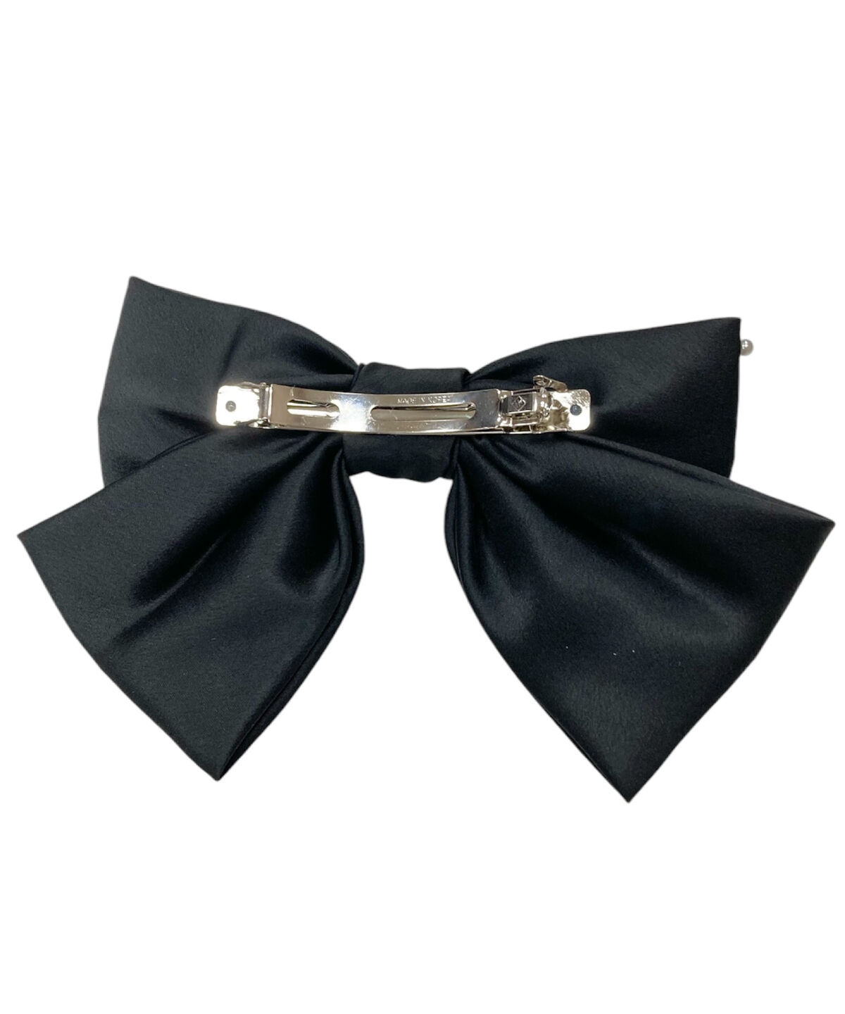 WILLSELECTION「パールリボンバレッタ」|ヘアゴム・シュシュ|