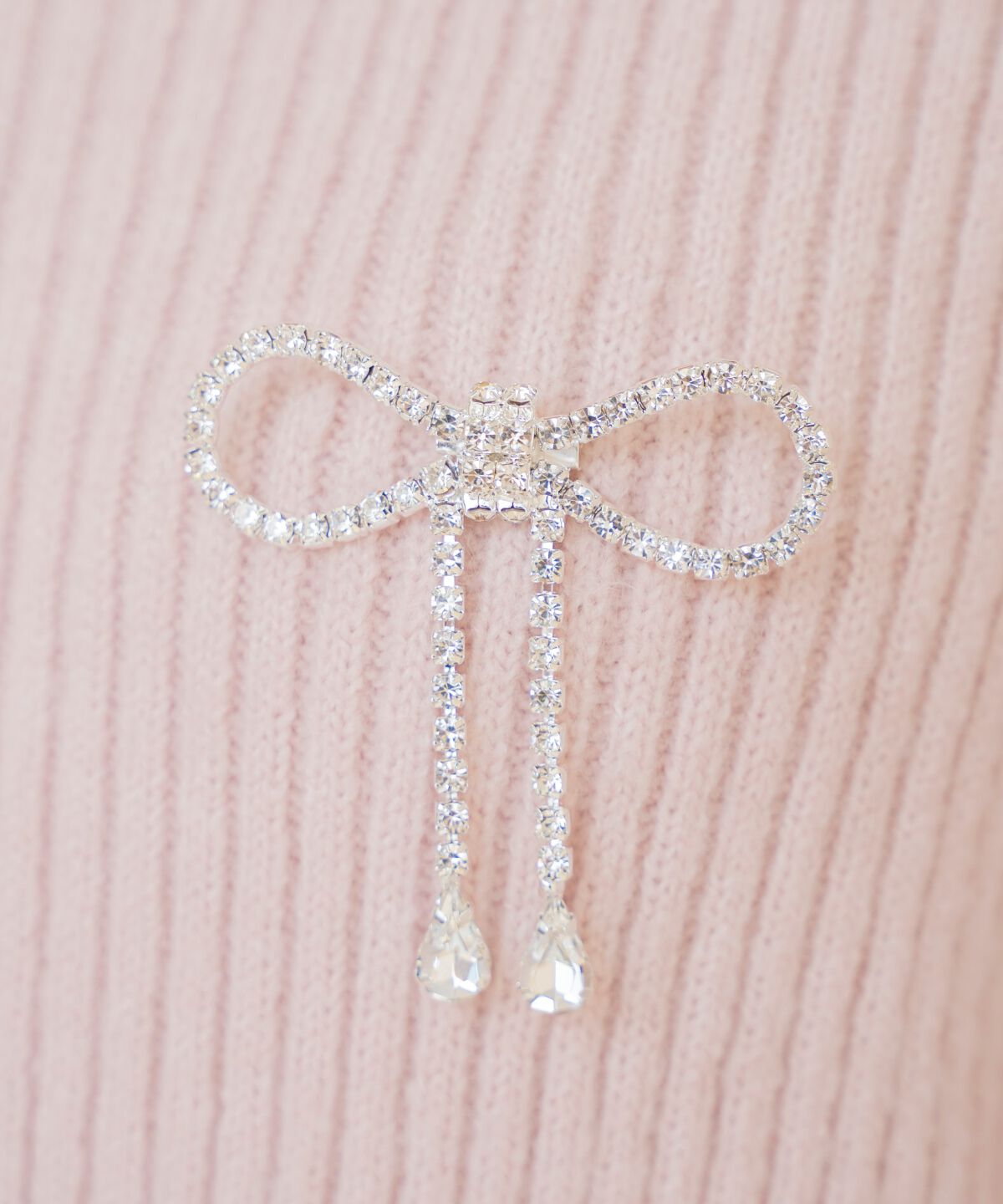 WILLSELECTION「オープンショルダーリブニットワンピース」|ワンピース|