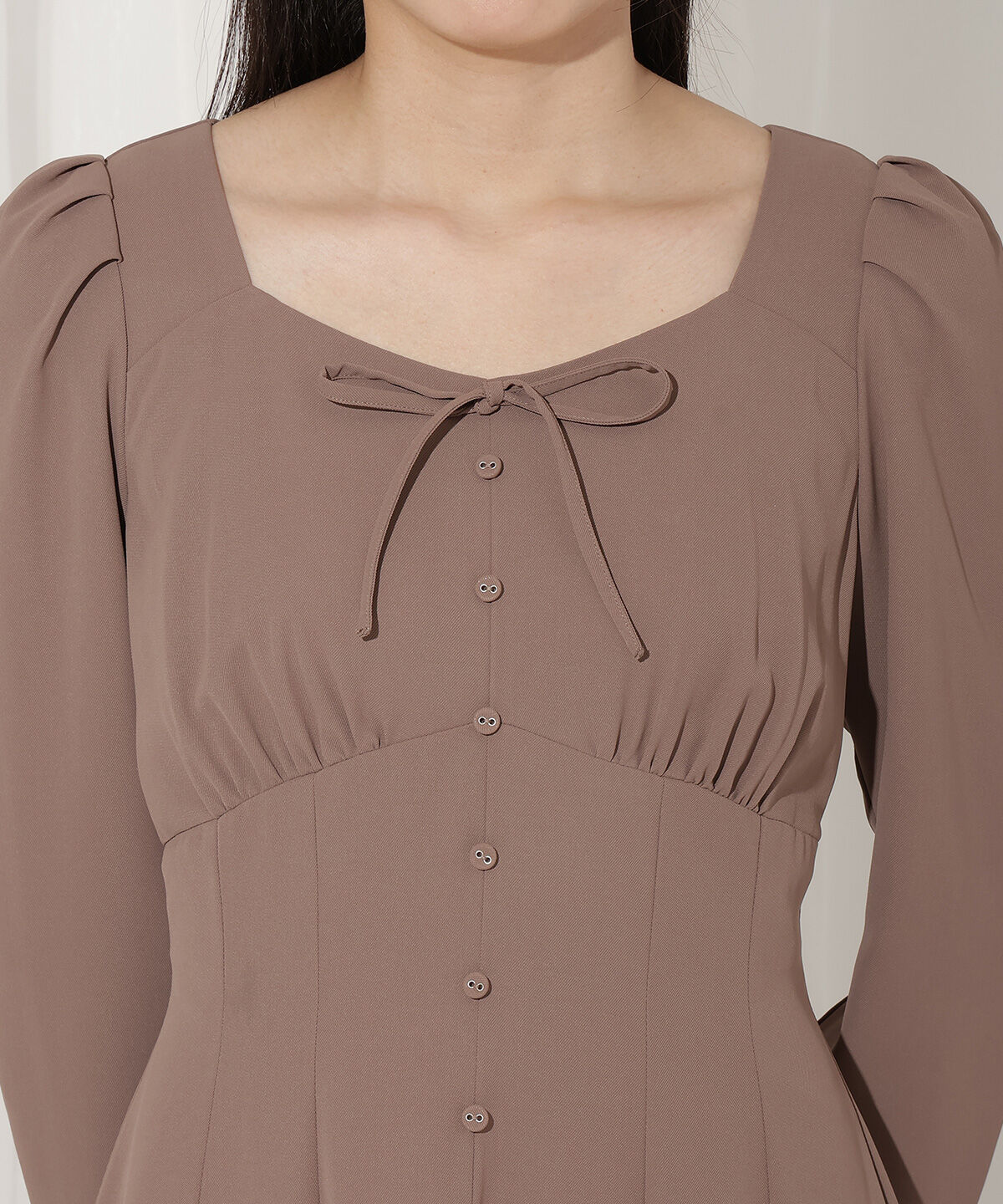 WILLSELECTION「フロントボタンワンピース」|ワンピース|