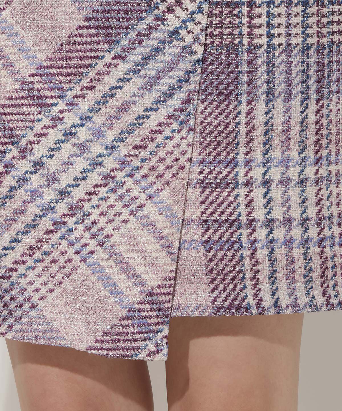 WILLSELECTION「ラメツイードミニスカート」|台形|