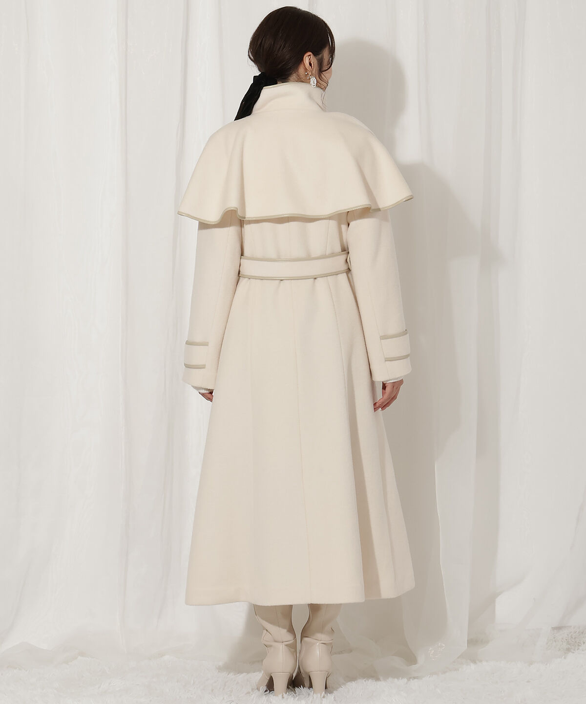 WILLSELECTION「配色ケープコート」|その他|