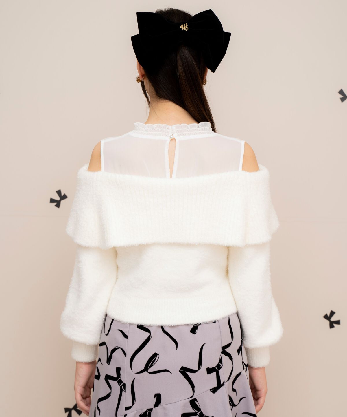 WILLSELECTION「プチテディヤーンプルオーバー」|ニット・セーター|