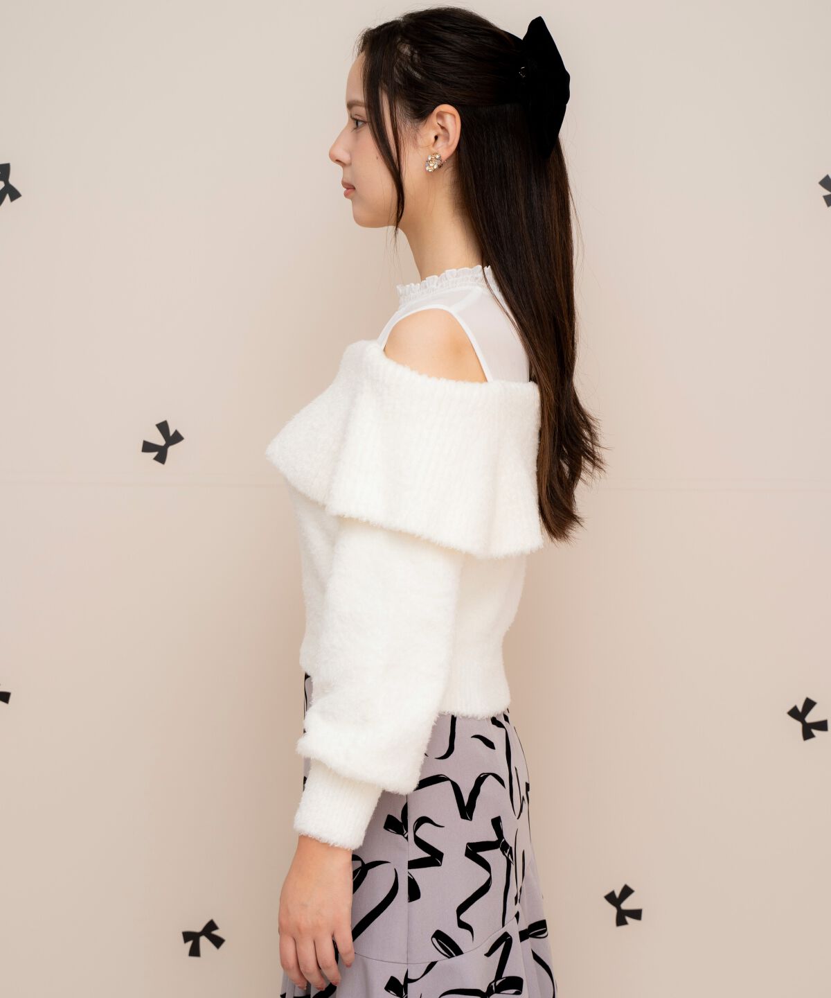 WILLSELECTION「プチテディヤーンプルオーバー」|ニット・セーター|