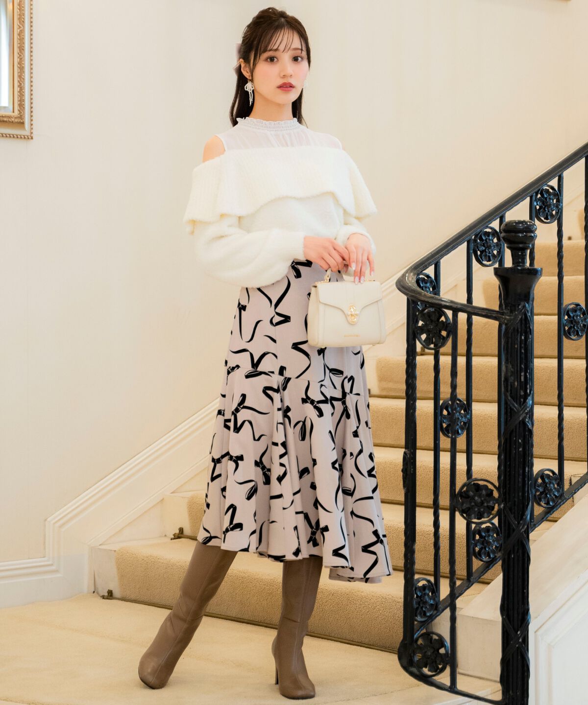 WILLSELECTION「プチテディヤーンプルオーバー」|ニット・セーター|